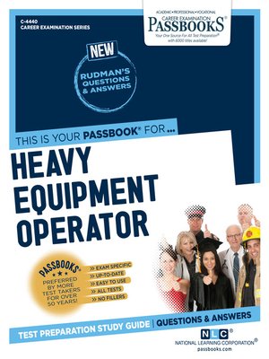 cover image of Heavy Equipment Operator